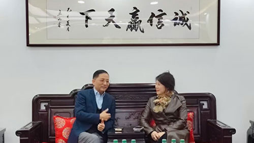 深圳市跨境電子商務協(xié)會王馨會長一行到訪路通國際集團